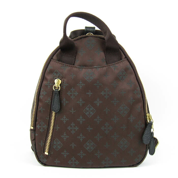 ラシット 背嚢 デイパック モノグラム 鞄 嚢 ブランド名 レディース 赤銅色 russet 【中古】