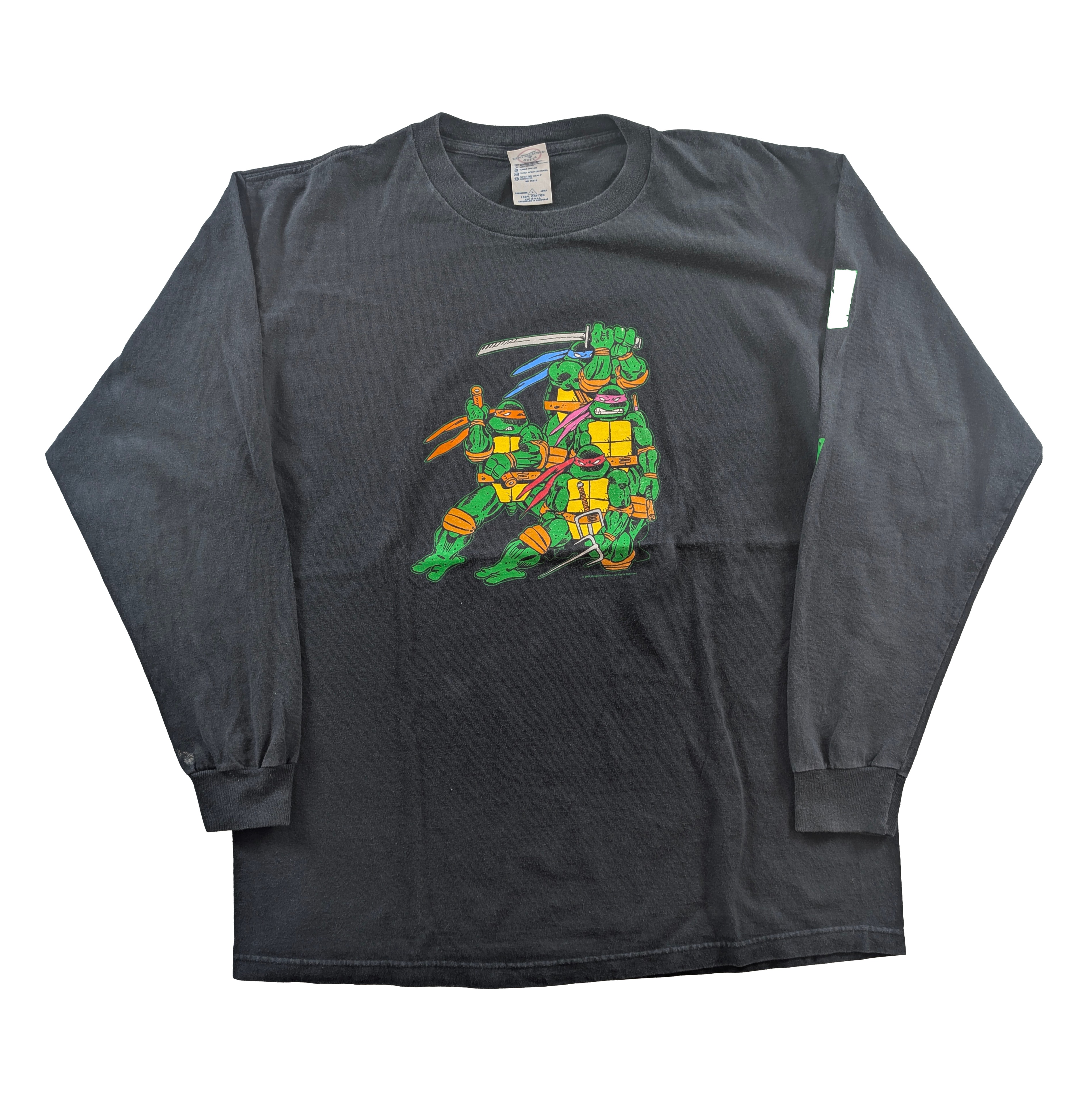 楽天市場】タートルズTシャツ TURTLESロゴ ケリーグリーン