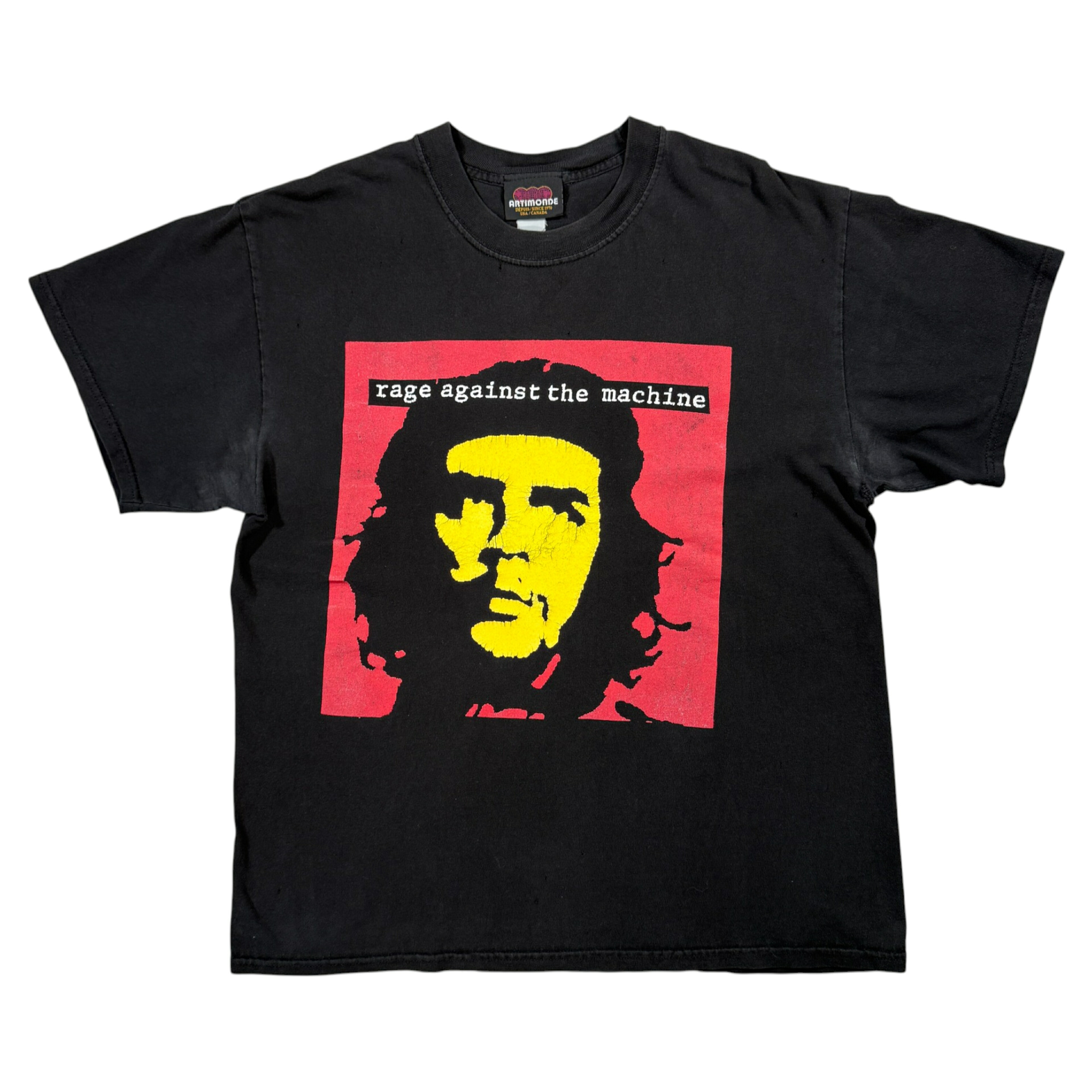 RAGE AGAINST THE MACHINE シルクスクリーン　1995年 TAZ / タズが製作したRage Against The Machineのシルク