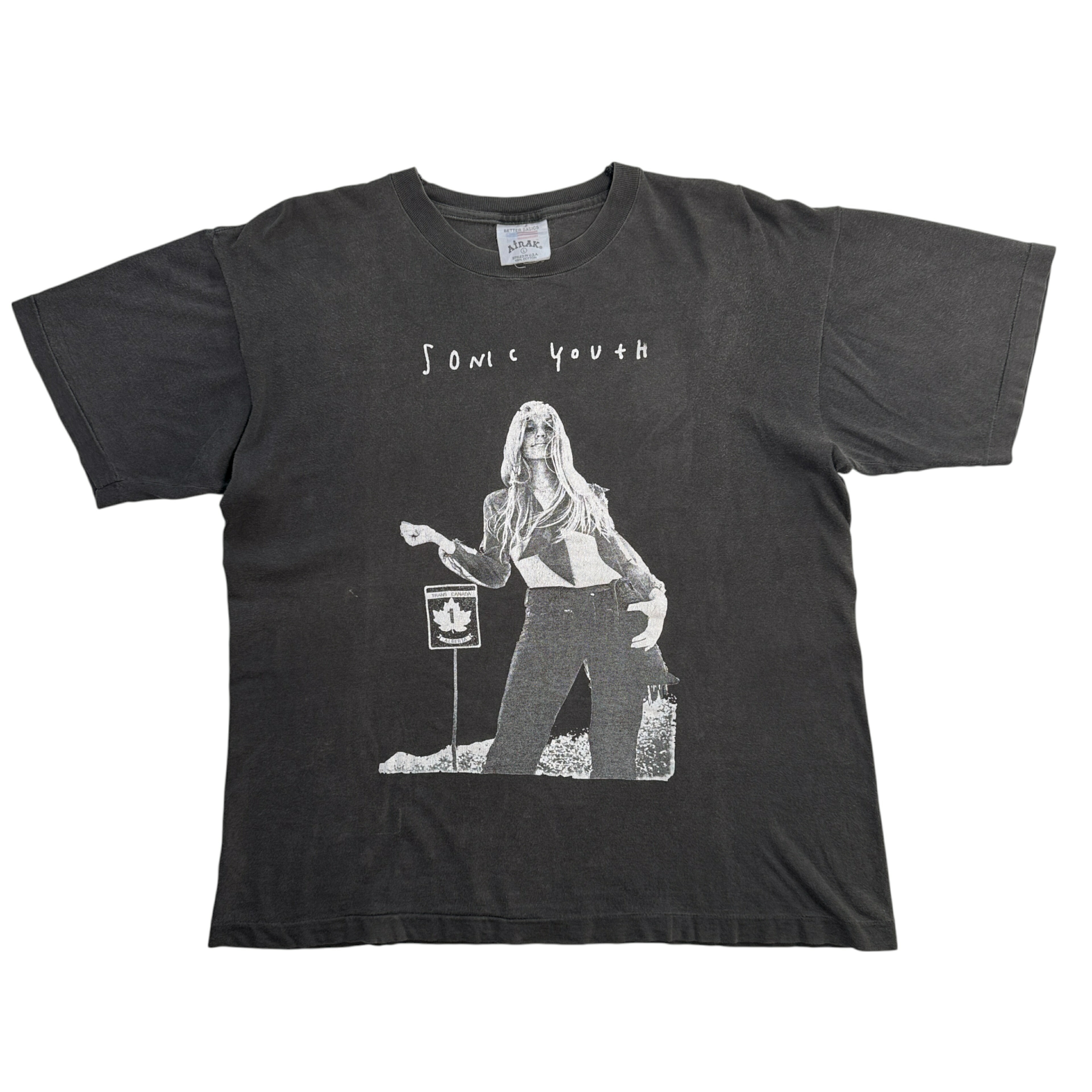 SONIC YOUTH Tシャツ ガールズM SONIC YOUTH Tシャツ 女の子 緑 - メルカリ