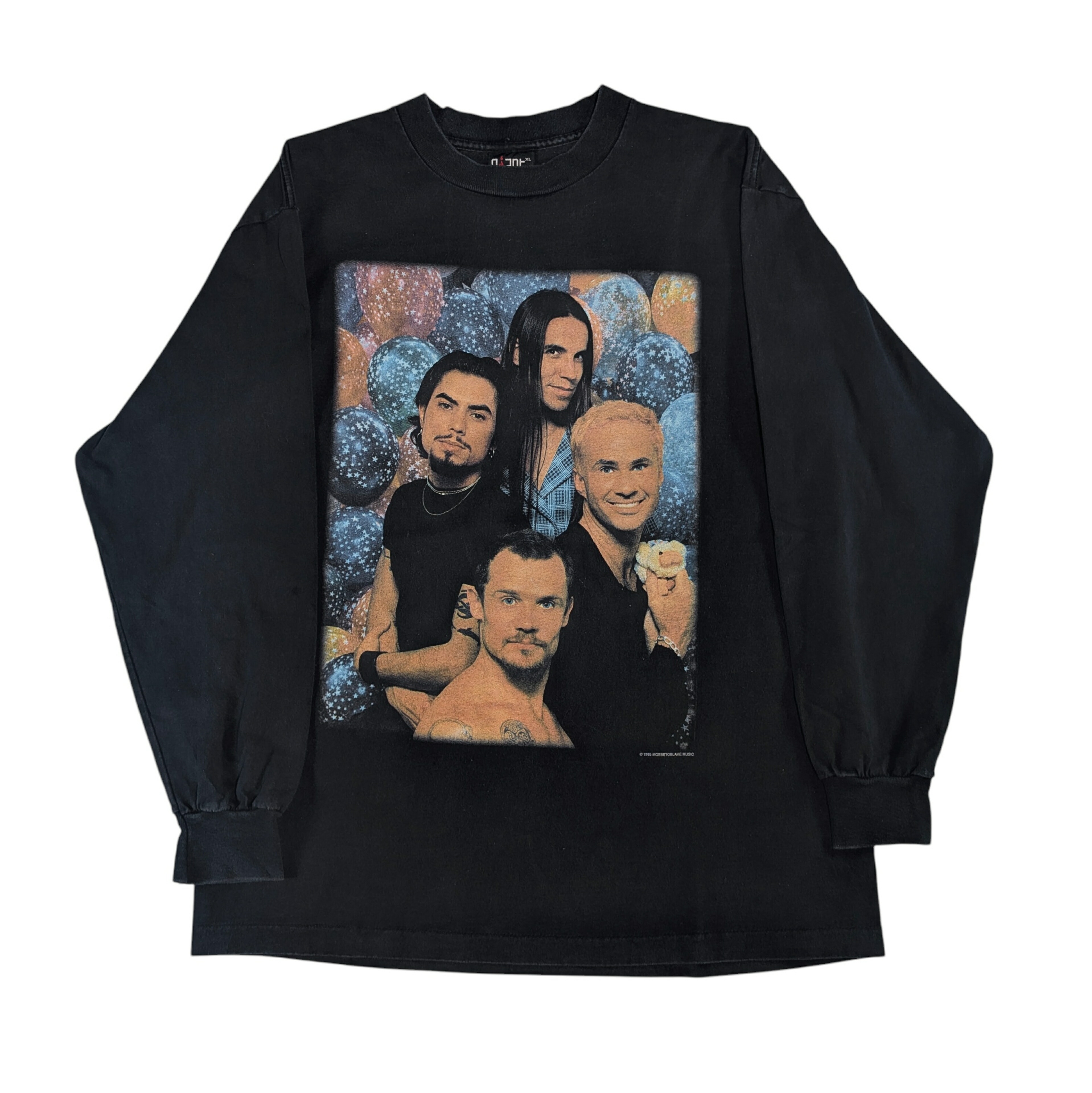 ガ*い様 レッドホットチリペッパーズ ロングTシャツ ビッグスマイル 良フェード レッドホットチリペッパーズ ロングTシャツ ビッグスマイル 良