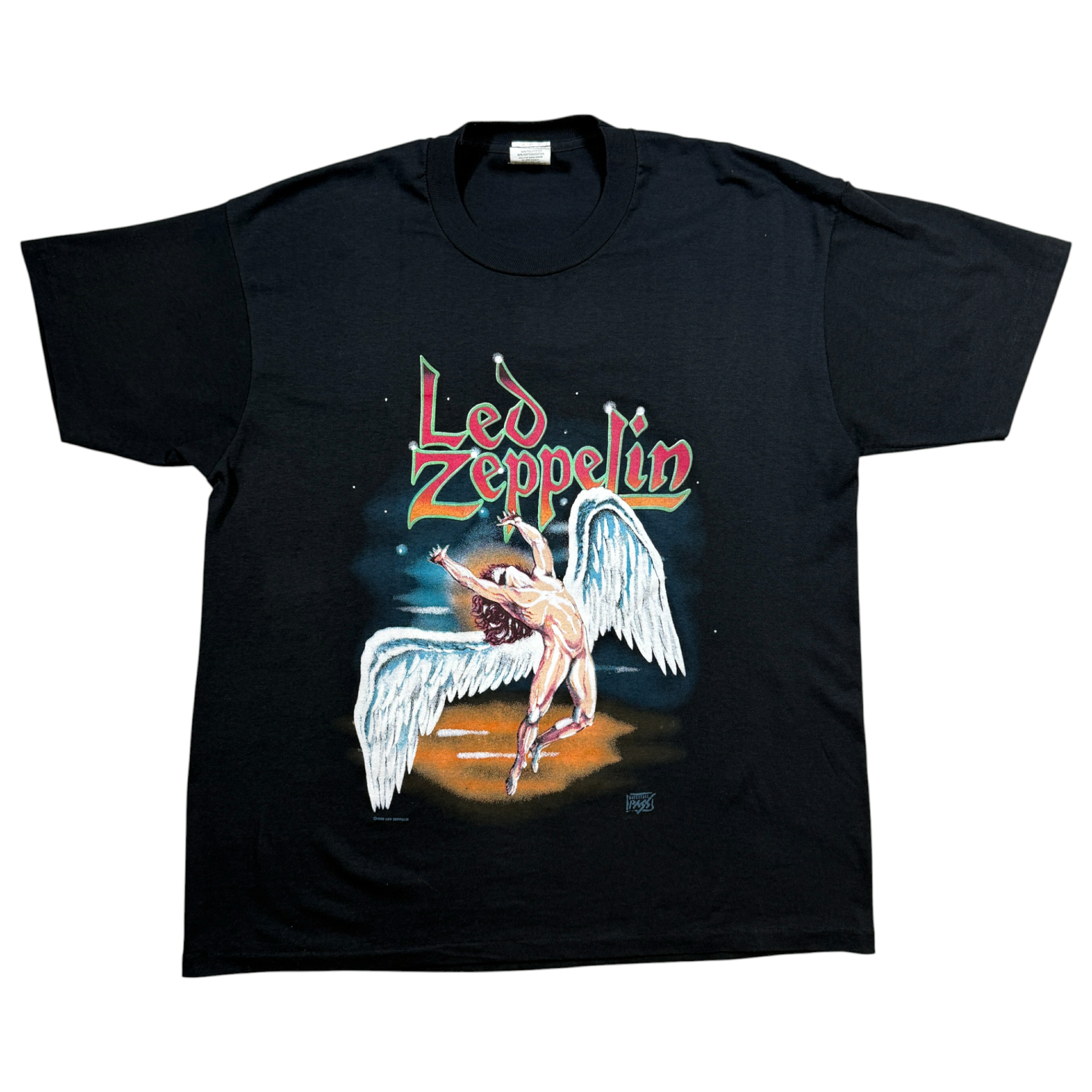 90's LED ZEPPELIN 両面プリントTシャツ VINTAGE / ヴィンテージ 〜90s HANESボディ LED ZEPPELIN ZOSO 両面