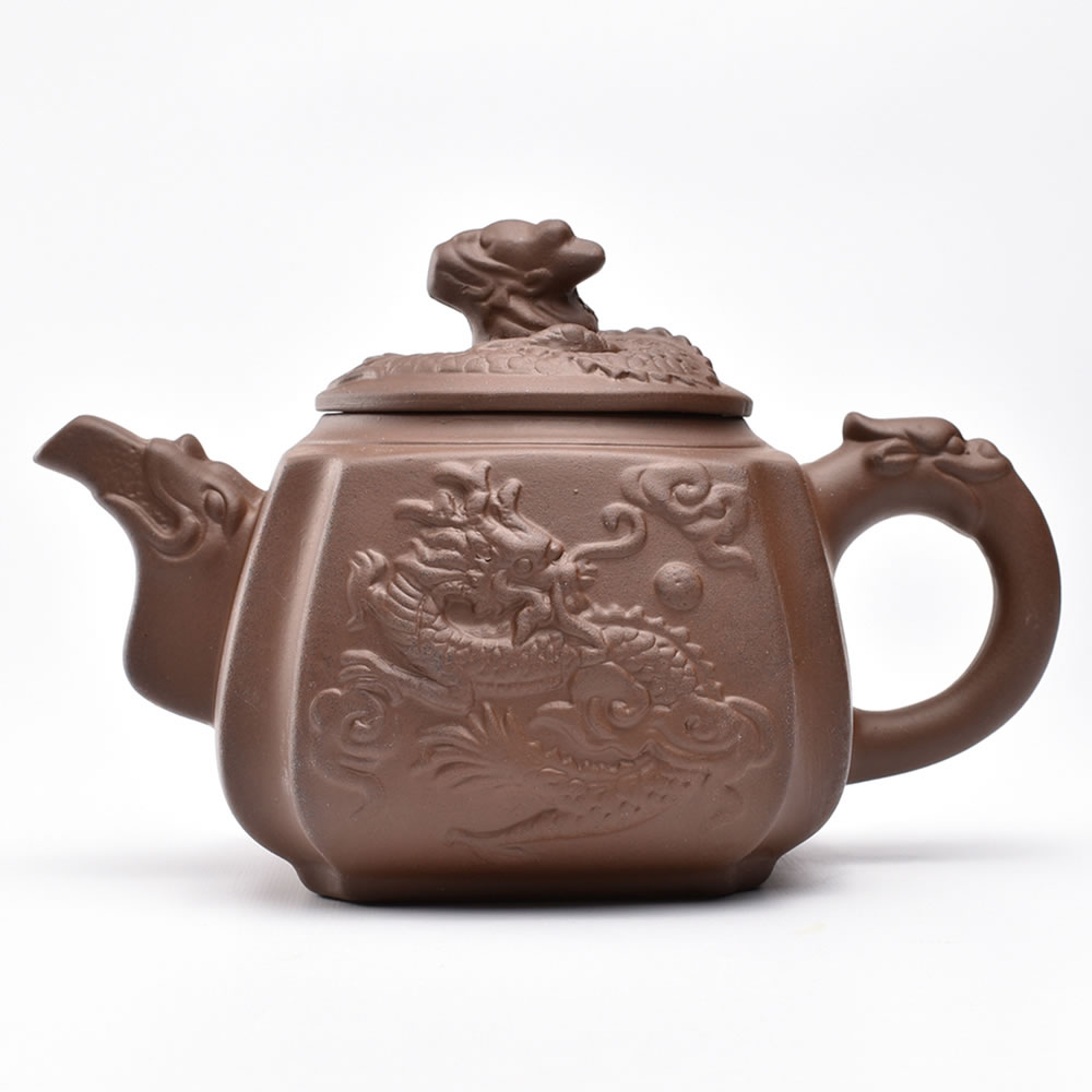 中国茶器 紫砂壺 楽天市場】宜興紫砂壺・水平壺（徐年鳳） 160ml : 天香茶行