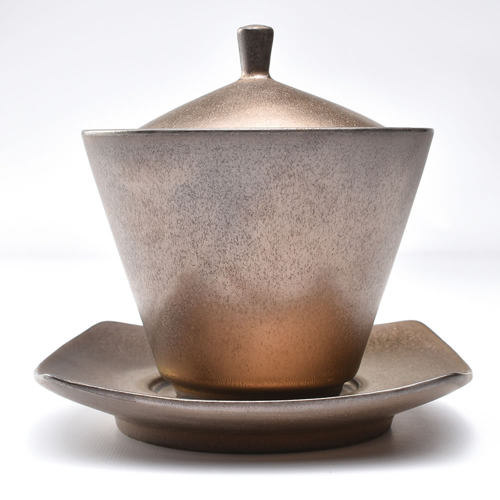 楽天市場】宜興紫砂 蓋碗90ml（満水160ml） (濃茶) : 天香茶行