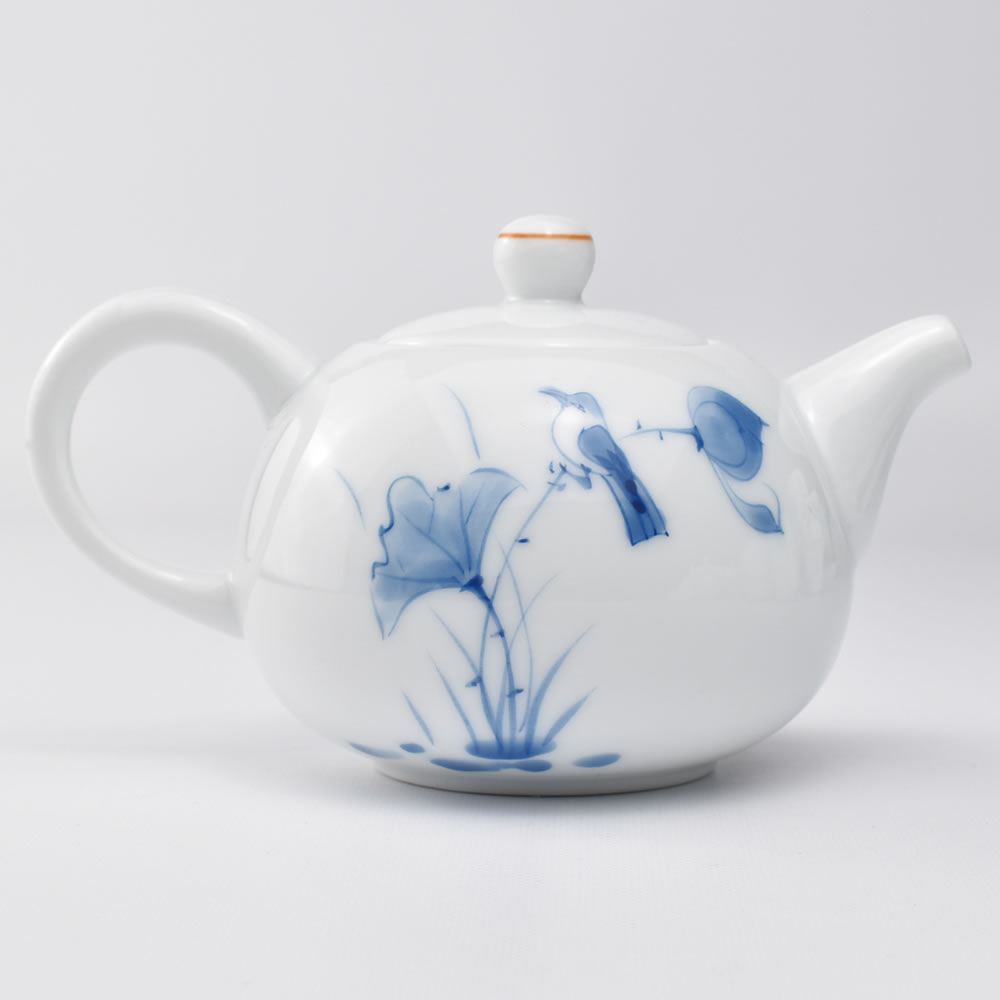 tsさん専用 中国　青花磁器　扁壺 1000-weic086-001.jpg