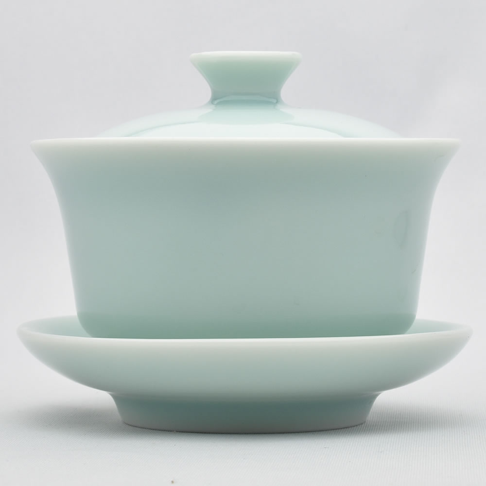 楽天市場】青磁の中国茶器・圓満蓋碗（哥窯梅子青）170ml（満水