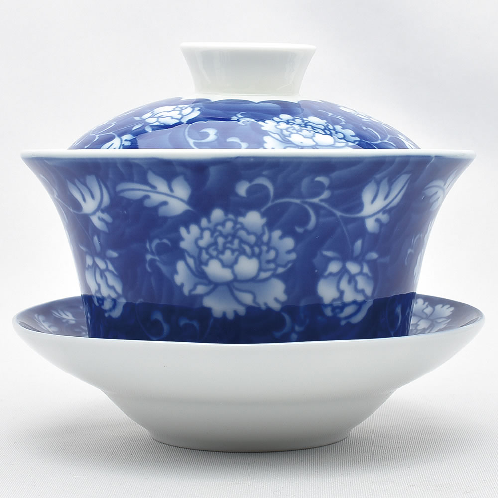 楽天市場】玻璃花蓋碗・耐熱ガラス150ml（満水220ml） : 天香茶行