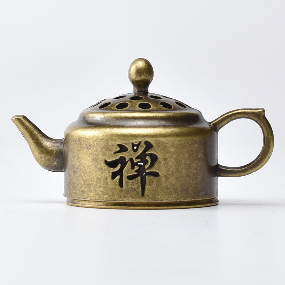 楽天市場】【送料無料】文福茶釜香炉 宏采作 : カナシチ 楽天市場店