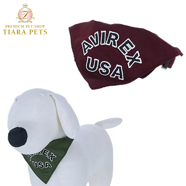 おーちゃん様ご確認ページ　AVIREX ロゴ刺繍 犬服 ホワイト/ブラック 楽天市場】アヴィレックス AVIREX MA−1 カラー スカーフ付(M