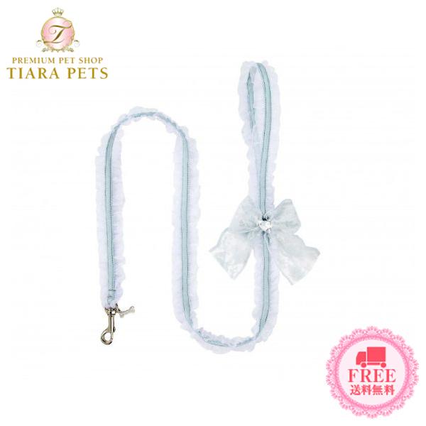 フォーペッツオンリー for pets only FPO ROMANTIC BOW LINGERIE LEASH BABY BLUE 人工知能学2021-G2【小型犬 犬用 セレブ 先んじる】 貨物輸送無料