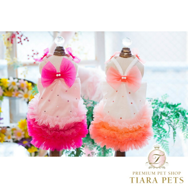 ブルブブ BUL BU-BU COOL グラデO/P【小型犬 犬服 トップス キャミソール 貯蔵タンクとっ始め セレブ】