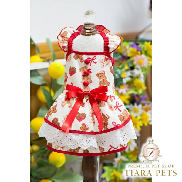 ブルブブ BUL BU-BU Sweet Bear O/P【小型犬 犬服 ドッグウエア 御召しもの 衣裳 御召しもの スコート セレブ】
