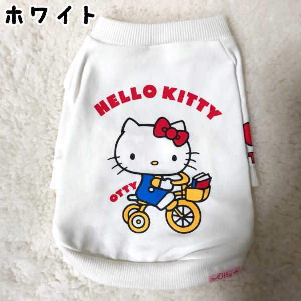 オッティ Otty Hello Kitty コラボトレーナー 小型犬 犬服 ウエア トップス トレーナー セレブ Schwimmbad Delphine De