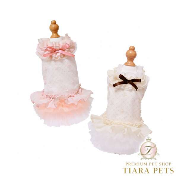 ゴッドピヴァ GODPIVA COOLフラワーチュチュワンピース【小型犬 犬服 衣裳 御召しもの スコート セレブ】