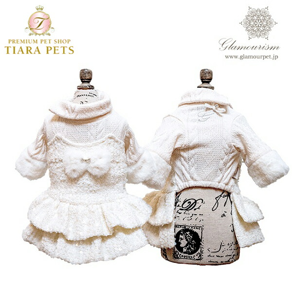 未使用★犬服 glamourism(グラマーイズム) サブリナワンピース★ グラマーイズム Glamourism サブリナ（Sabrina）ブラック