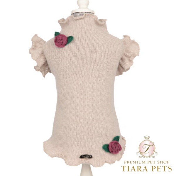 シャーロットドレス Charlotte\u0027s Dress Art. 3177 sweater Cecile【犬服 トップス スウェーター 編み物 セレブ】