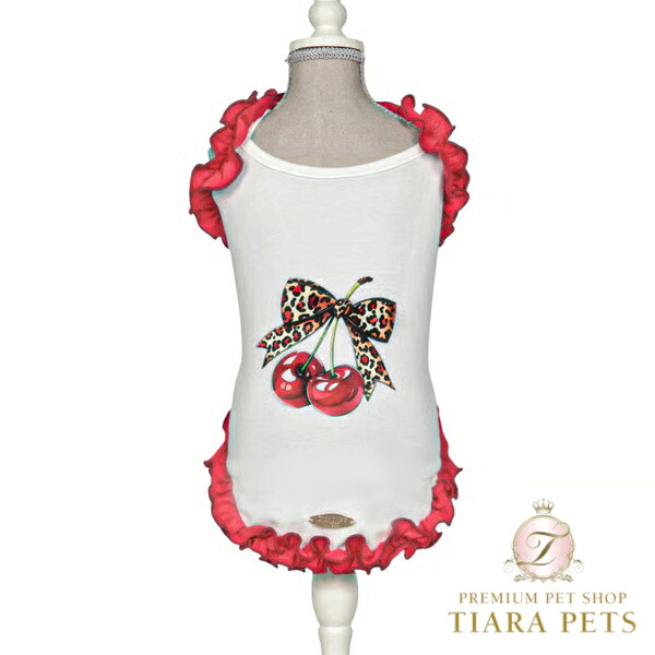 シャーロットドレス Charlotte\u0027s Dress Art. 5155 tank top Cheril【犬服 ドッグウエア 御召しもの トップス 貯蔵タンクいの一番 ノースリーブ セレブ】