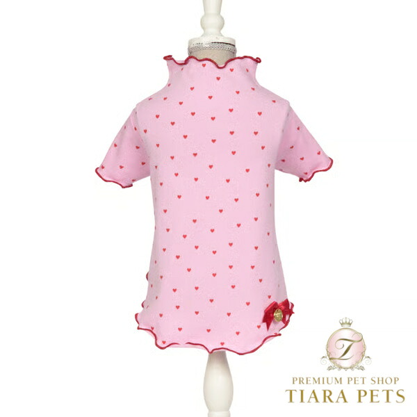 シャーロットドレス Charlotte\u0027s Dress Art. 5150 t-shirt Amour【犬服 ドッグウエア 御召しもの トップス ティーシャツ 半袖 セレブ】
