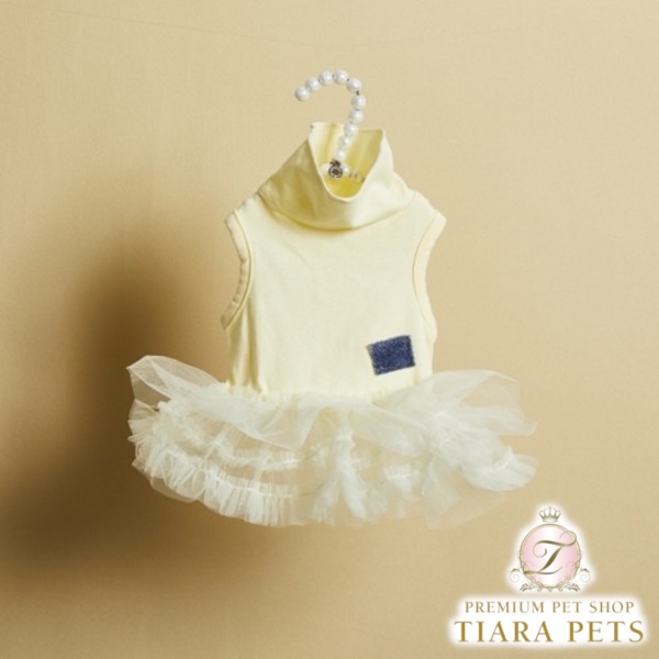 ルイスドッグ louisdog Lemon High Neck Sleeveless【小型犬 犬服 トップス ノースリーブ セレブ】
