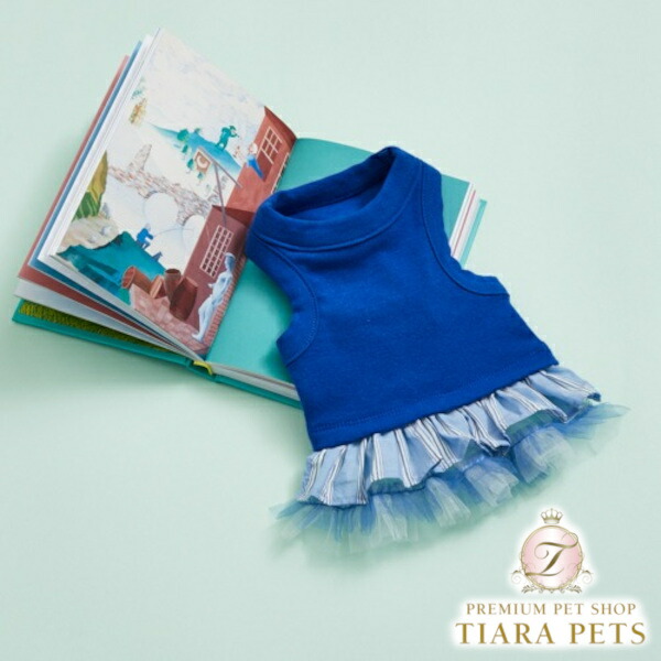ルイスドッグ louisdog Princess Blue TOP【小型犬 犬服 トップス 貯蔵タンクとっ始め セレブ】