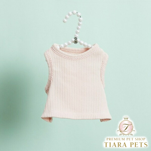 ルイスドッグ louisdog Blush TANK【小型犬 犬用 犬服 トップス 貯蔵タンクとっ始め セレブ】