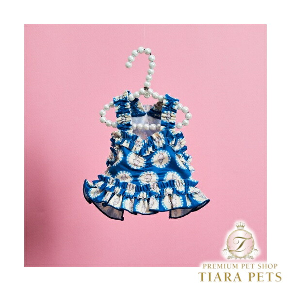 【最大3,000円OFFクーポン配布中★ポイント2倍】ルイスドッグ louisdog Pool Club/Strawberry TOP【小型犬 犬服 トップス タンクトップ セレブ】|TIARA PETS