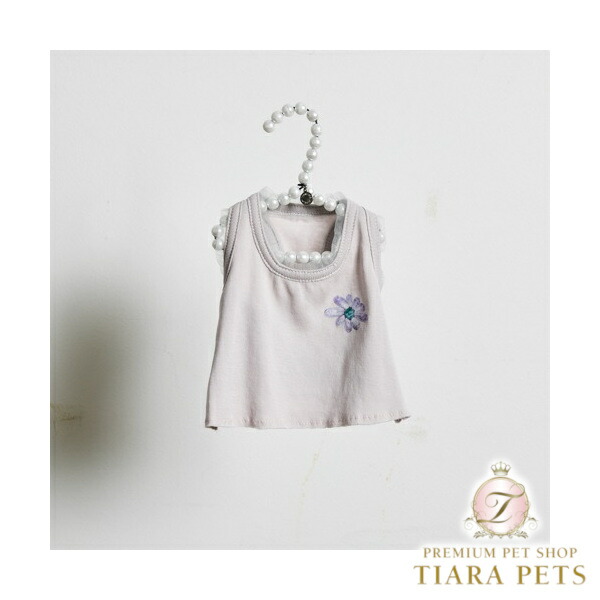 ルイスドッグ louisdog Blooming Lavender TOP【小型犬 犬服 トップス ティーシャツ ノースリーブ 貯蔵タンクとっ始め セレブ】