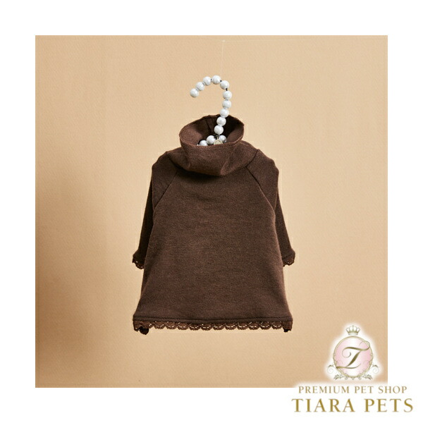 ルイスドッグ louisdog Cocoa Brown Highneck【小型犬 犬服 トップス ハイネック セレブ】