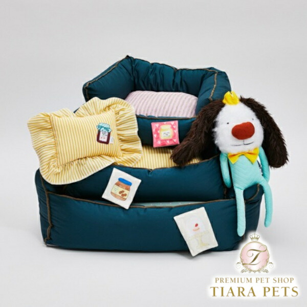 【最大3,000円OFFクーポン配布中★ポイント5倍】ルイスドッグ louisdog Teal Gleam Boom【小型犬 犬用 ベッド ハウス セレブ】｜TIARA PETS