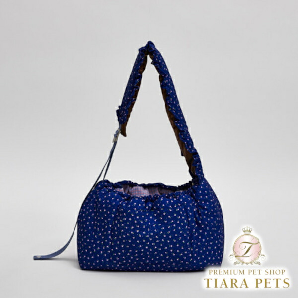 【最大3,000円OFFクーポン配布中★ポイント2倍】ルイスドッグ louisdog Pajama Sling Bag/Blooming Morning【小型犬 犬用 キャリーバッグ カバン セレブ】|TIARA PETS
