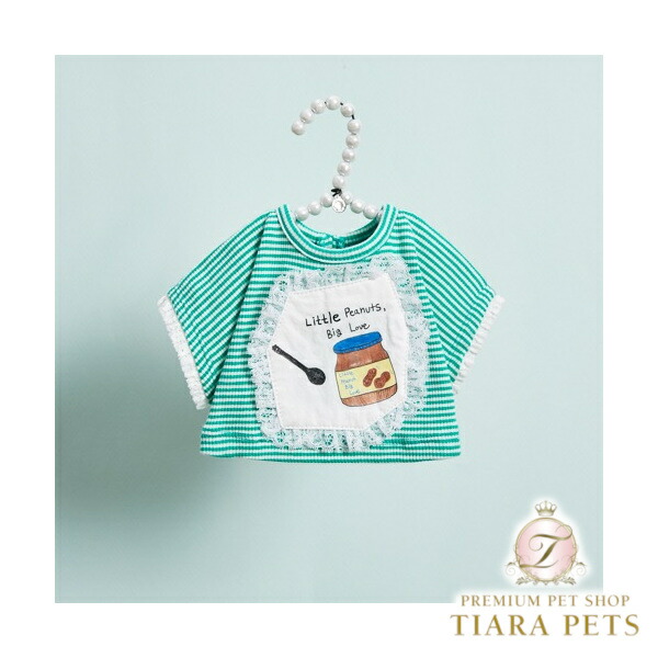 ルイスドッグ louisdog Little Peanuts TEE【小型犬 犬服 ドッグウェア トップス ティーシャツ セレブ】