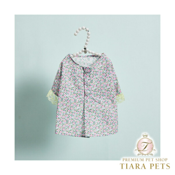 ルイスドッグ louisdog Atelier Floral Shirt【小型犬 犬服 トップス プルオーバー セレブ】
