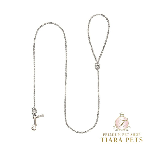 フォーペッツオンリー For Pets Only Crystal Babe Leash Crystal/Silver【犬用 先んじる セレブ】