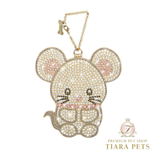 フォーペッツオンリー For Pets Only TopoMio Diamond Charm Gold【犬用 所有権者様用 御徒面子添え物 惹き付ける セレブ】