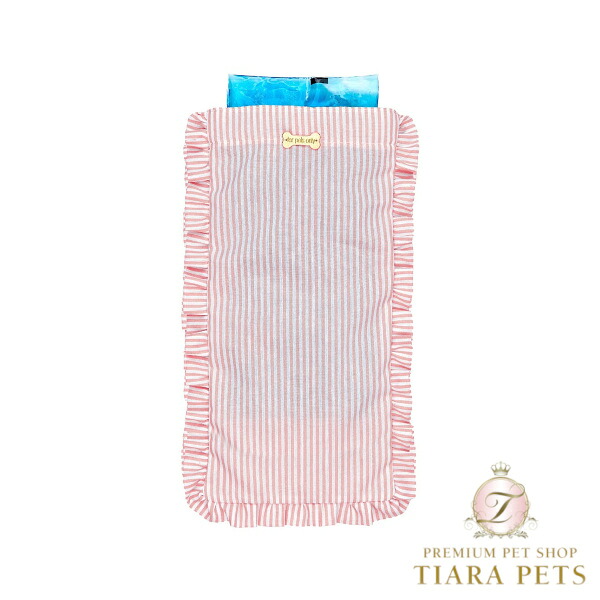 フォーペッツオンリー For Pets Only Cool \u0026 Warm FPO Pillow Pink Stripes【犬用 おっ母さん用 保冷剤 保温 ジェルパッド セレブ】