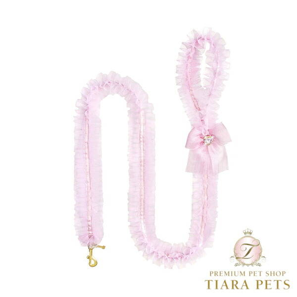 フォーペッツオンリー For Pets Only Ballerina Lingerie Leash Pink【小型犬用 犬用 先んじる おほっつき歩く セレブ】