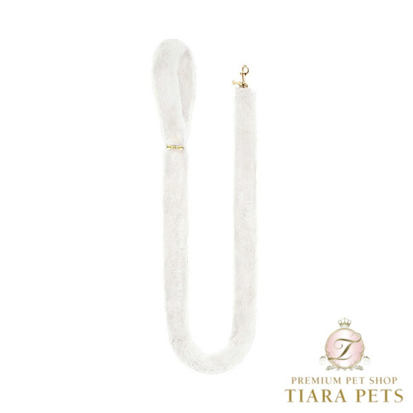 フォーペッツオンリー For Pets Only Posh Lead White/Gold【小型犬用 犬用 先んじる おほっつき歩く セレブ】