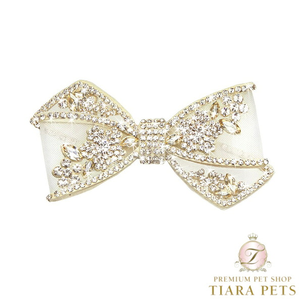 フォーペッツオンリー For Pets Only Eternal Champagne Hairclip【小型犬 犬用 髪の毛添え物 ゼムクリップ セレブ】