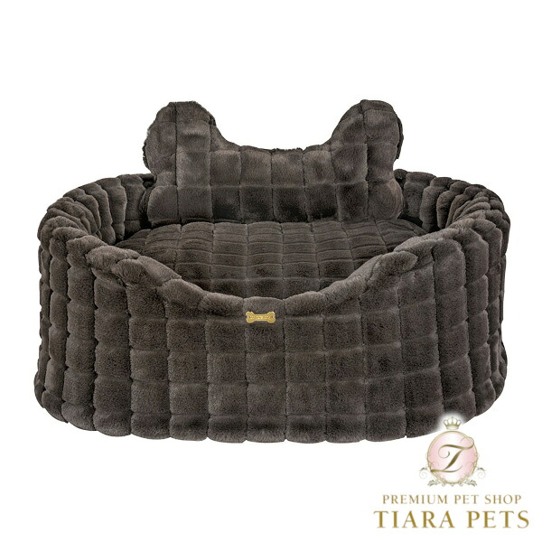 フォーペッツオンリー For Pets Only Posh Fur Sofa Choco【小型犬 犬用 臥榻 座蒲団 セレブ】