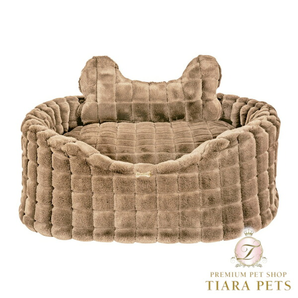 フォーペッツオンリー For Pets Only Posh Fur Sofa Camel【小型犬 犬用 臥榻 座蒲団 セレブ】