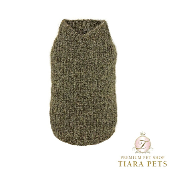 フォーペッツオンリー For Pets Only Military Baby Pull【小型犬用 犬服 トップス スウェーター 編み物 セレブ】