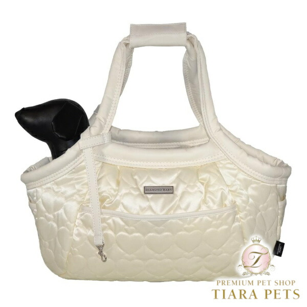 ダイヤモンドベイビー Diamond Baby ドット柄キャリーバッグ S