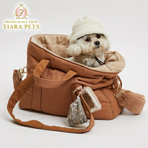 【最大3,000円OFFクーポン配布中★ポイント2倍】ルイスドッグ louisdog Viscose 5. Bag【小型犬 犬用 ペット キャリーバッグ セレブ】送料無料｜TIARA PETS
