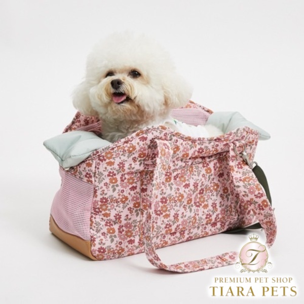 ルイスドッグ louisdog Liberty Capel Floret Shoulder Bag【小型犬 犬用  うしろ側 キャリーバッグ ショルダーバッグ セレブ】