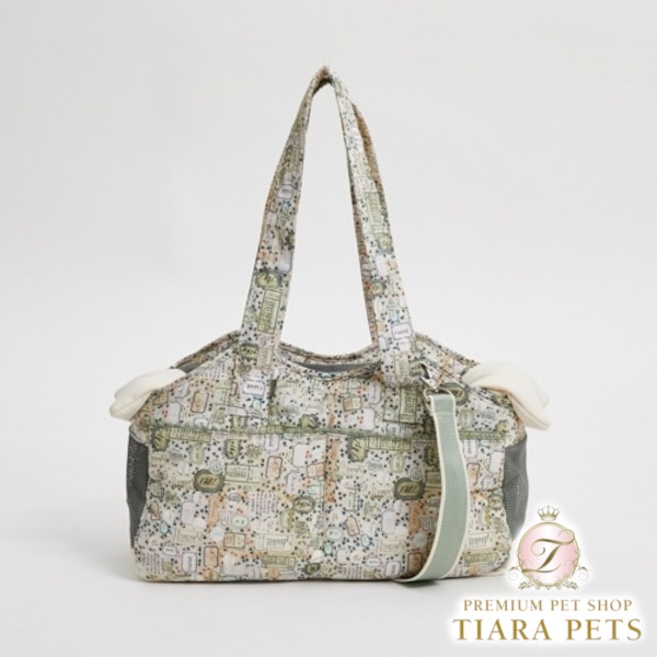 ルイスドッグ louisdog Liberty Art Shoulder Bag【小型犬 犬用  うしろ側 キャリーバッグ ショルダーバッグ セレブ】