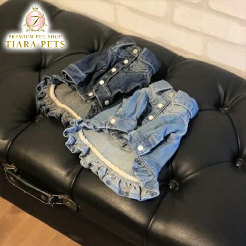 犬服・アクセサリー minttan Denim&Denim 楽天市場】Denim&Denim デニム＆デニム ヒッコリーデニム