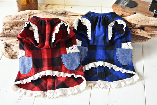 PUERTO(プエルト)ブロックレースガーデン(3h/4)【小型犬犬服ウエアトップスTシャツカットソーセレブ/送料無料】