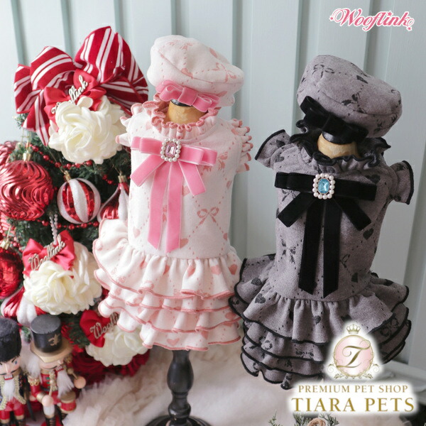 ウーフリンク WOOFLINK DEAR MY LADY DRESS【小型犬 犬服 衣裳 御召しもの スコート セレブ】
