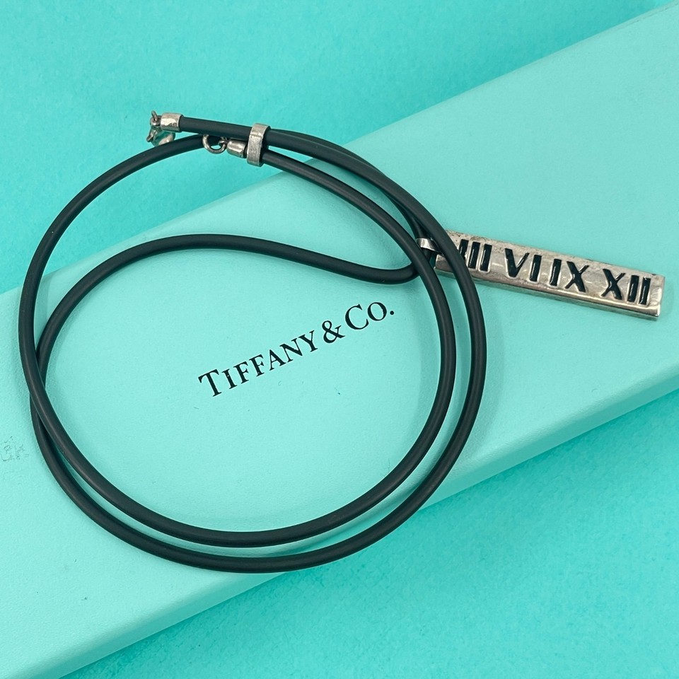 【中古】TIFFANY ネックレス アトラス 925 SV