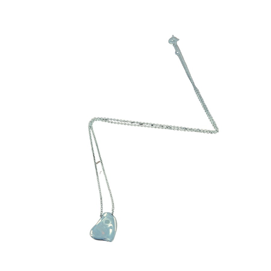 【中古】TIFFANY ティファニー ネックレス ハート ラビング